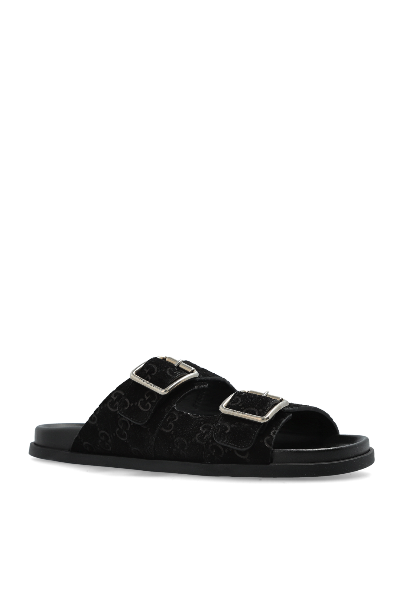 Black Suede slippers Gucci - Vitkac Italy